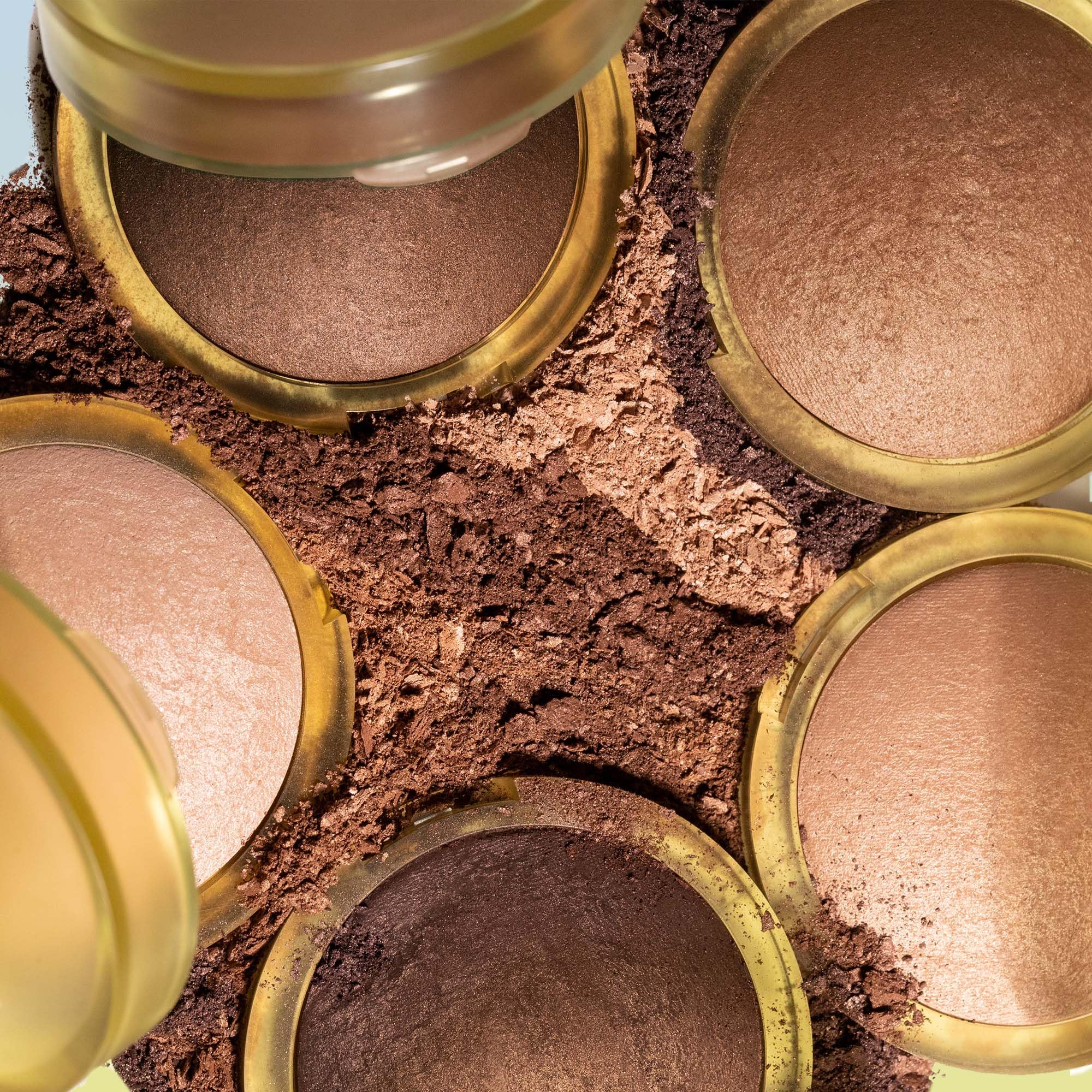 Kosas Sun Show Glowy Warmth Baked Bronzer - Contouring Powder for Cheekbones, Nose & Jawline - Enriched with Concentrated Fatty Acids - Talc-Free, Vegan & Hypoallergenic - Waves - TrustMedUSA