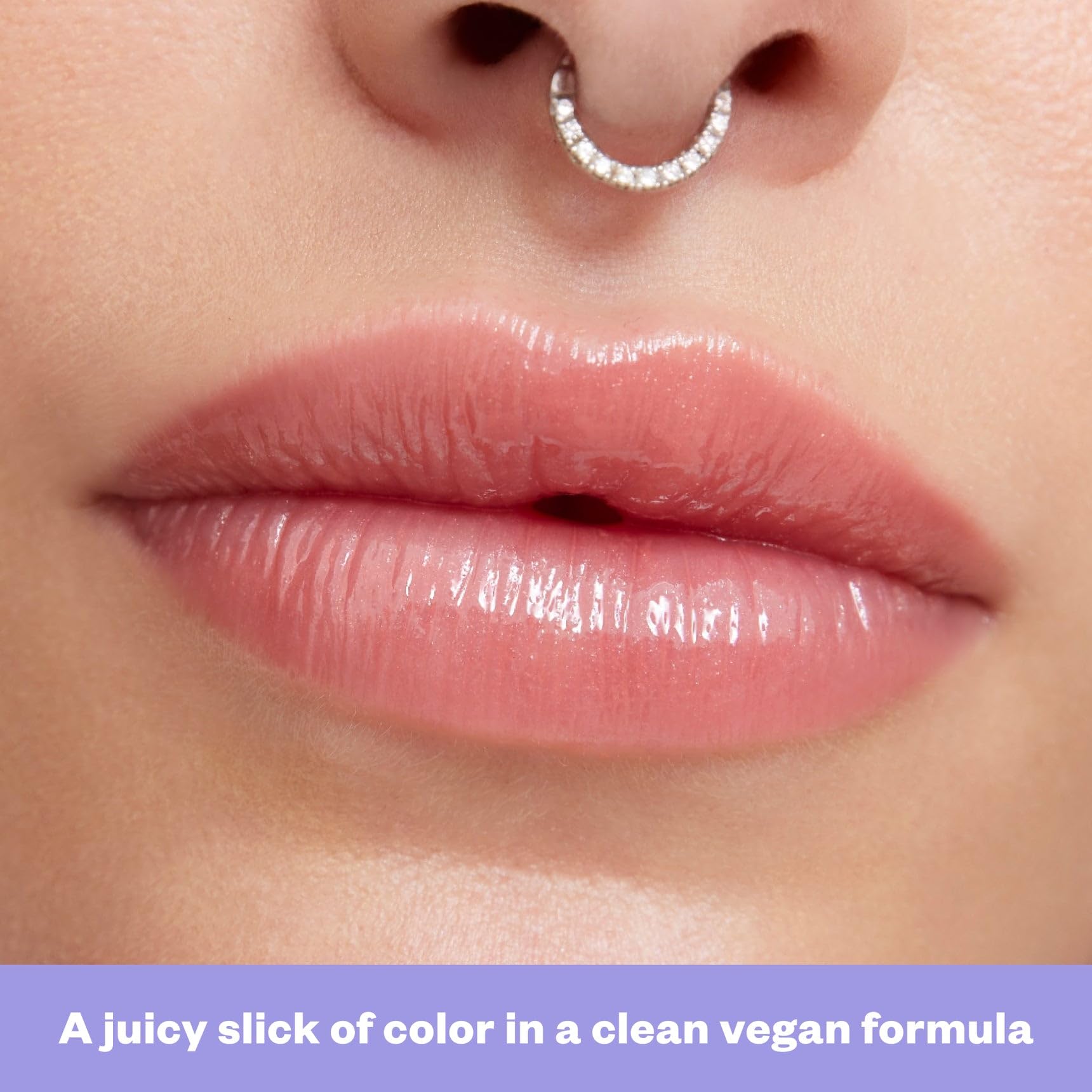 Kosas Wet Lip Oil Gloss - Hydrating Lip Plumping Treatment with Hyaluronic Acid & Peptides, Non-Sticky Finish (Unbuttoned) - TrustMedUSA