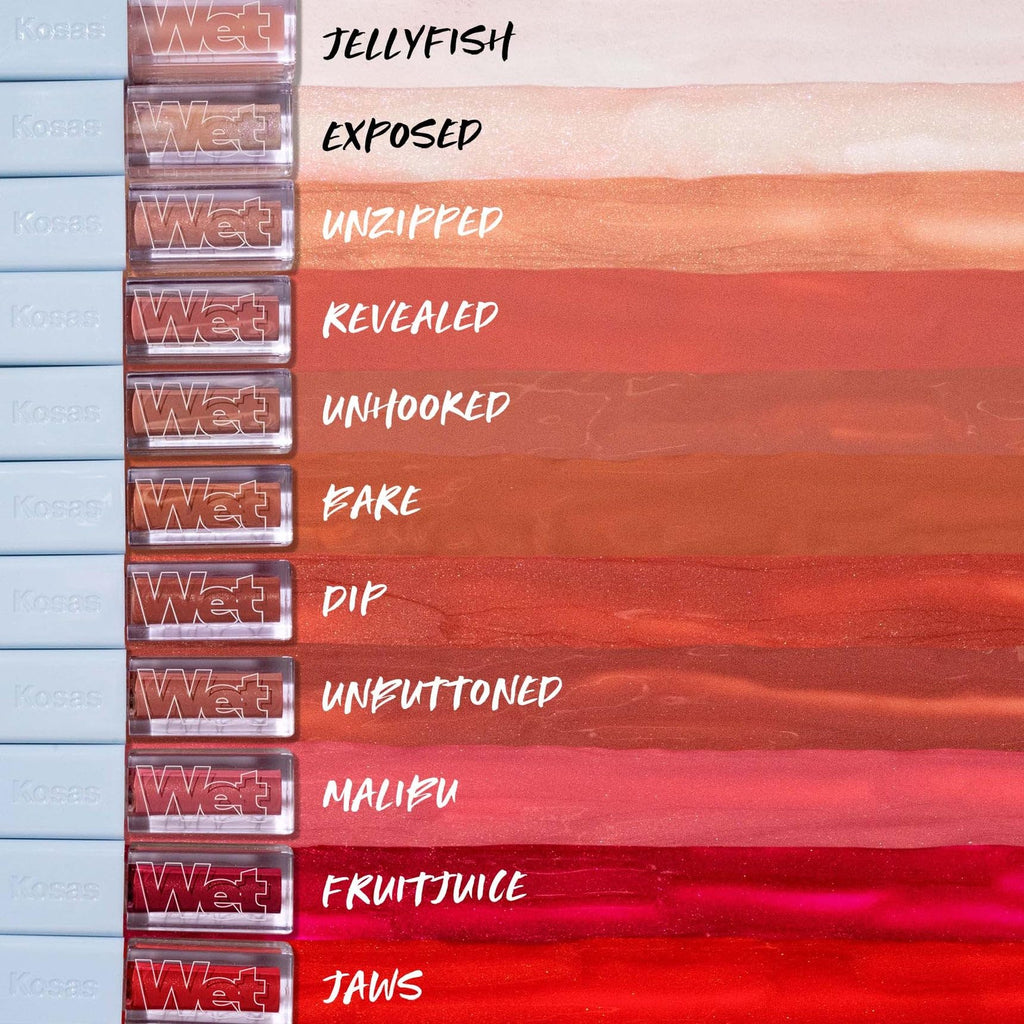 Kosas Wet Lip Oil Gloss| Juicy, Plumping Treatment, (Revealed) - TrustMedUSA