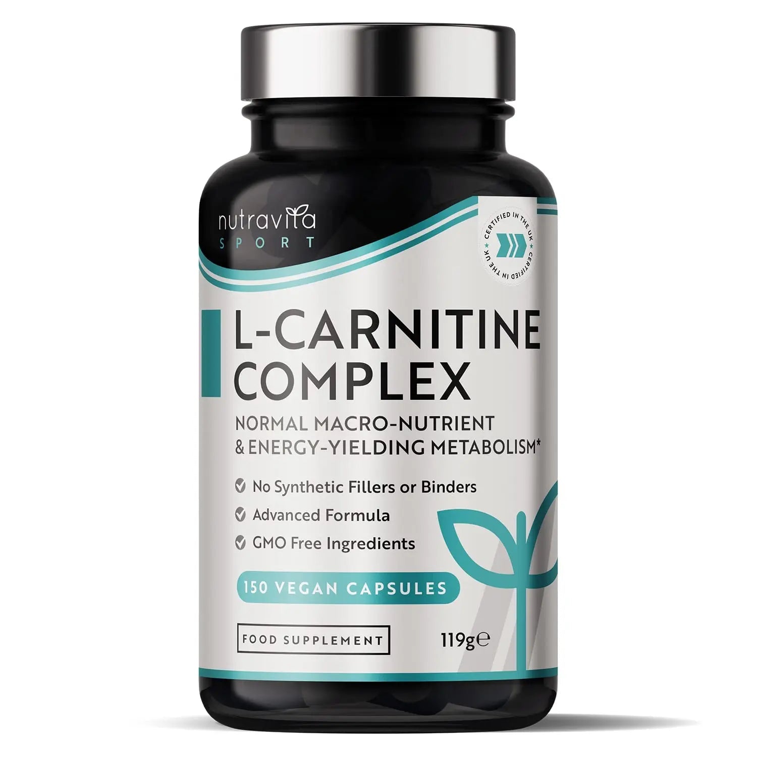 L-Carnitine Complex - High Strength Capsules with Added Riboflavin, Biotin, Chromium - TrustMedUSA