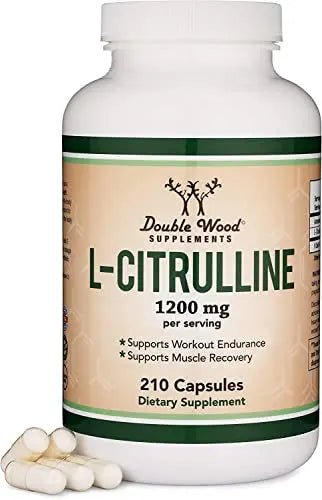 L Citrulline Capsules 1,200mg Per Serving, 210 Count (L-Citrulline Increases Levels - TrustMedUSA