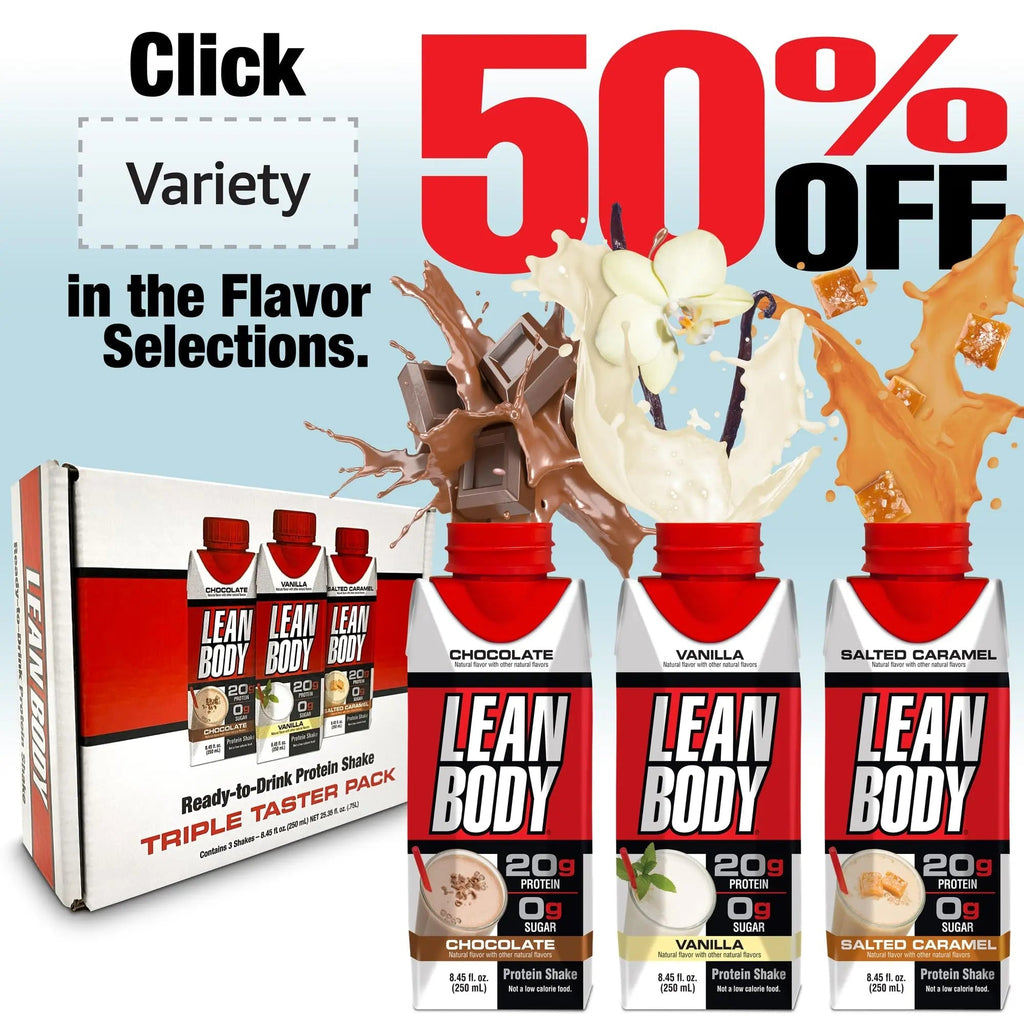 Labrada Lean Body Ready-to-Drink Strawberry Protein Shake, 40g Protein, Whey Blend - TrustMedUSA
