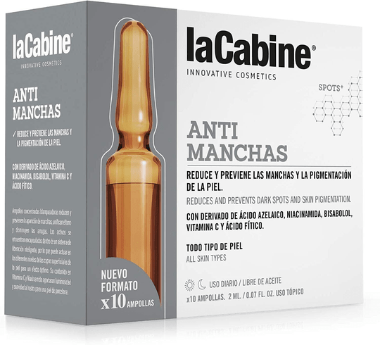 Lacabine Anti Manchas10 X 2ml Reduces Prevents Dark Spots & Pigmentation - TrustMedUSA