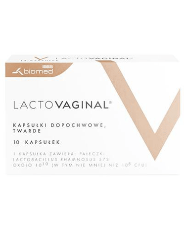 LACTOVAGINAL for vaginal inflammation - 10 capsules permissible - TrustMedUSA