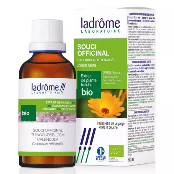 Ladrôme Extraits de Plante Fraîche Bio Souci Officinal 50 ml - TrustMedUSA