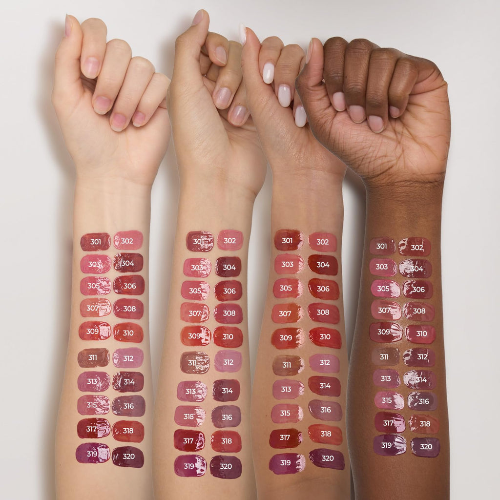 Laka Jelling Nude Gloss, Sheer Hydrating Lip Oil with No Stain, Non-Sticky, Nourishing Gloss for a Glowy Look, K-Beauty (301 Figring, 1.9g/0.07oz) - TrustMedUSA