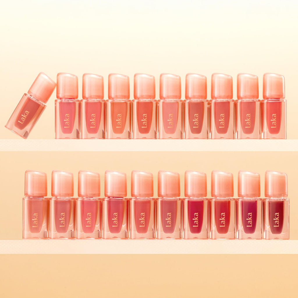 Laka Jelling Nude Gloss, Sheer Hydrating Lip Oil with No Stain, Non-Sticky, Nourishing Gloss for a Glowy Look, K-Beauty (301 Figring, 1.9g/0.07oz) - TrustMedUSA