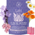 Laki Naturals Lavender Chamomile Calm Mood Functional Herbal Lozenges (14ct) Throat & Calming Hard Candies with Magnesium, Ashwagandha, California Poppy & Valerian. Vegan, Sugar Free, Gluten Free - Maple Wellness Supplements