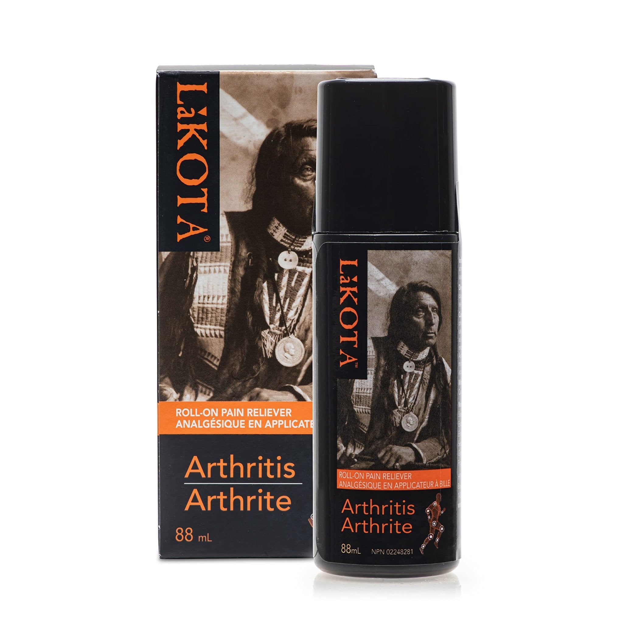 Lakota Arthritis Topical Pain Reliever - 88ml / 3 fl oz Roll-On - TrustMedUSA