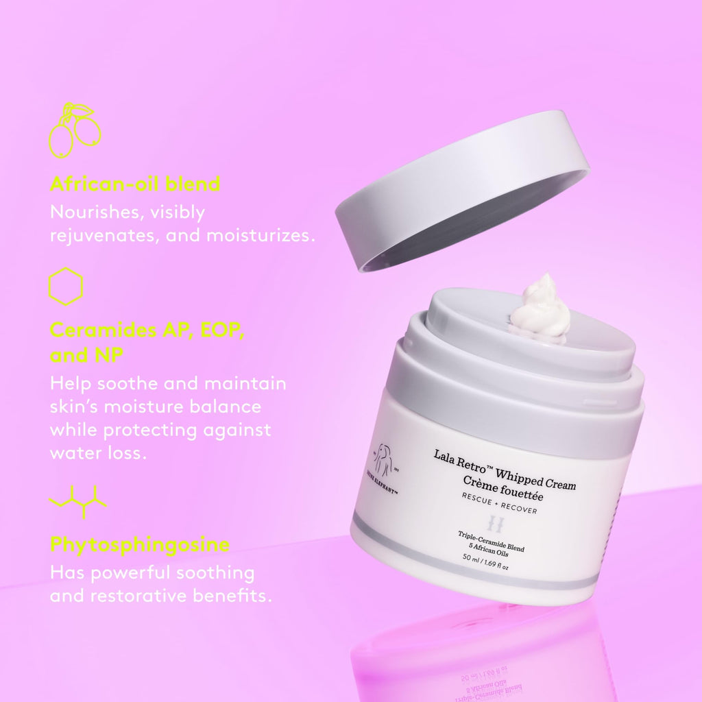 Lala Retro Whipped Cream by Drunk Elephant for Women - 1.69 oz Cream - TrustMedUSA