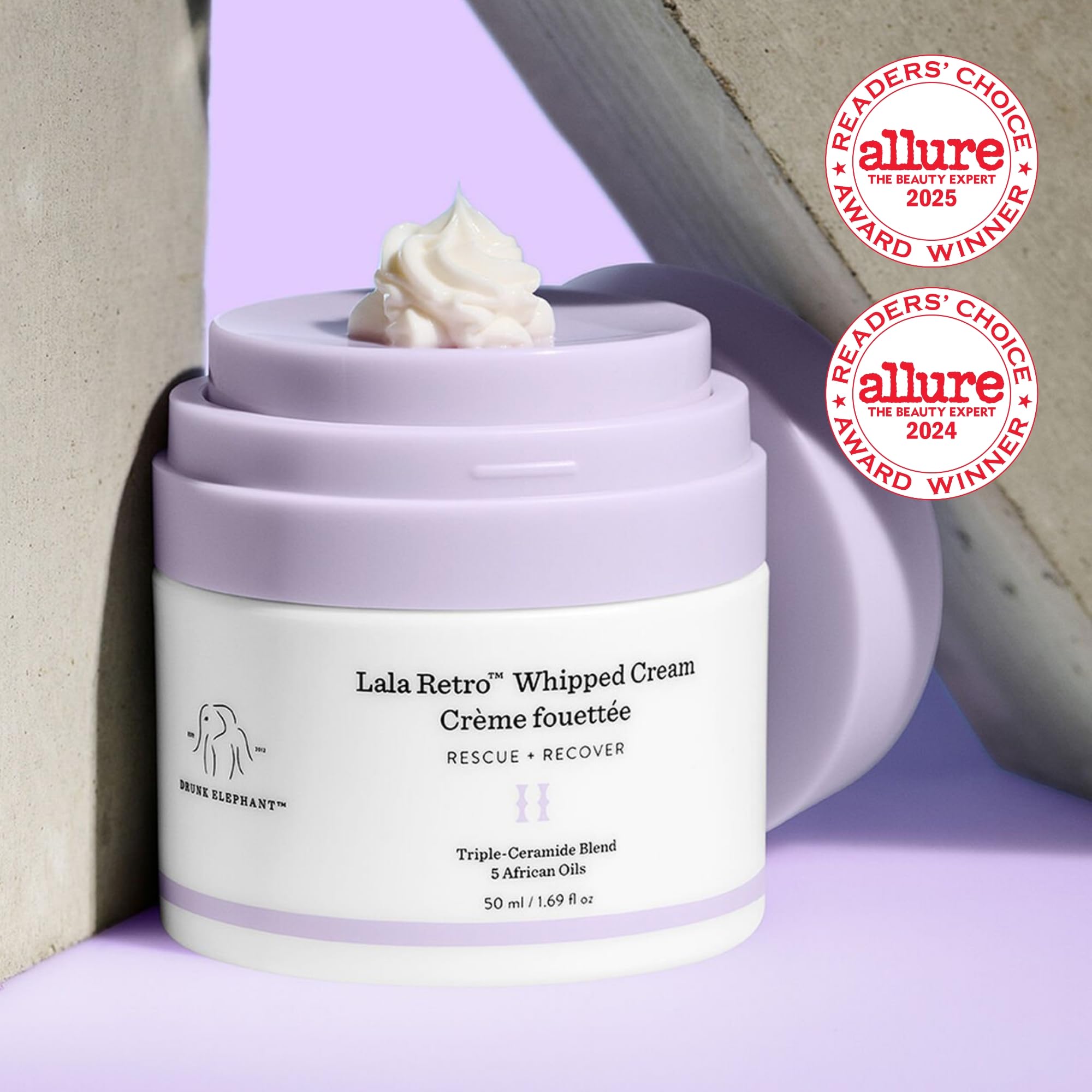 Lala Retro Whipped Cream by Drunk Elephant for Women - 1.69 oz Cream - TrustMedUSA