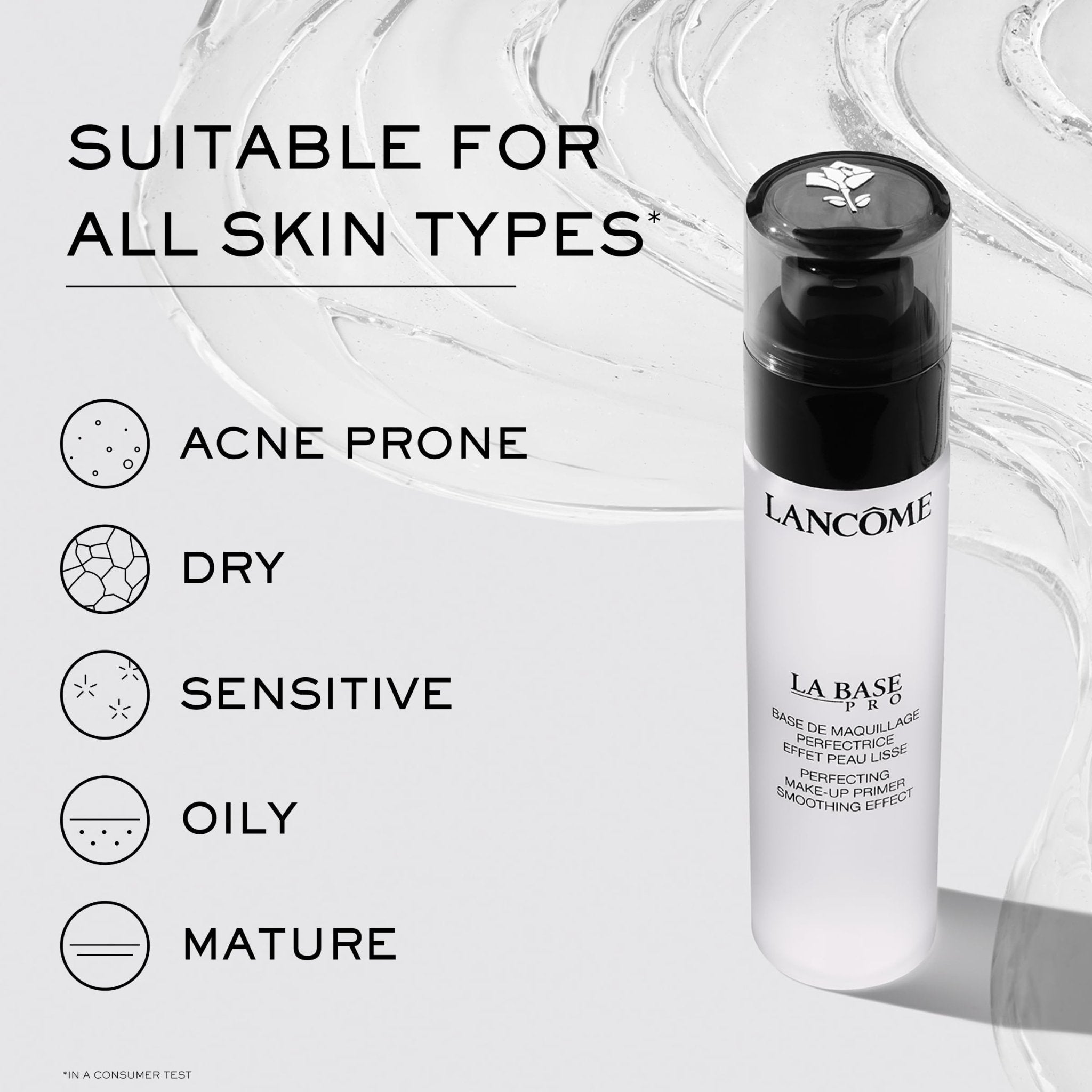 Lancôme La Base Pro Perfecting Oil-Free Makeup Primer | Smoothing Face Primer for All Skin Types | Creates a Flawless, Matte Canvas for Long-Lasting Makeup Application | 0.8 Fl Oz - TrustMedUSA