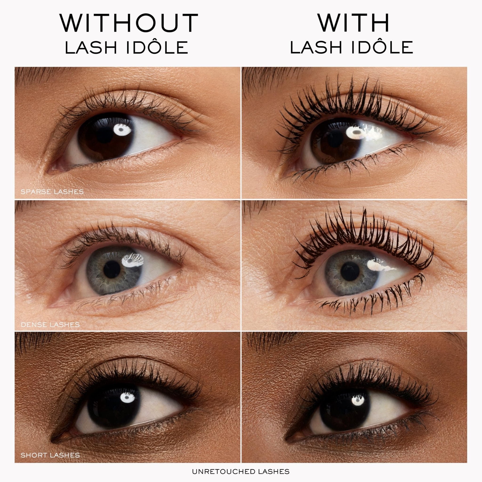 Lancôme Lash Idôle Lash-Lifting & Volumizing Mascara - Black Mascara for Instant Volume, Length & Lift - Smudge Proof & Up To 24H Wear - Black - TrustMedUSA