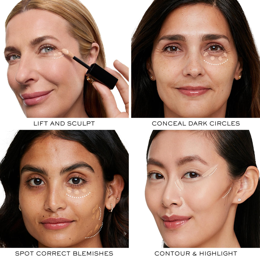 Lancôme Teint Idole Ultra Wear All Over Full Coverage Concealer - Natural Matte Finish & Lightweight Under Eye Concealer - Up To 24H Wear - 215 Buff Neutral - TrustMedUSA