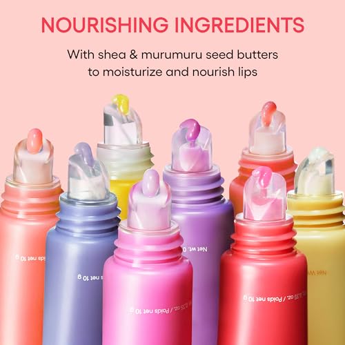 LANEIGE Lip Glowy Balm, Berry: Sheer Tinted Lip Moisturizer with Shea Butter, for Hydrating Shine & Soft Lips - TrustMedUSA