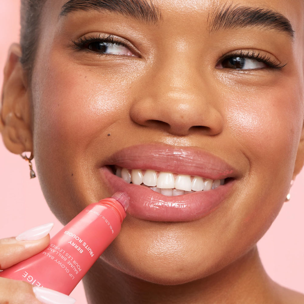 LANEIGE Lip Glowy Balm, Berry: Sheer Tinted Lip Moisturizer with Shea Butter, for Hydrating Shine & Soft Lips - TrustMedUSA