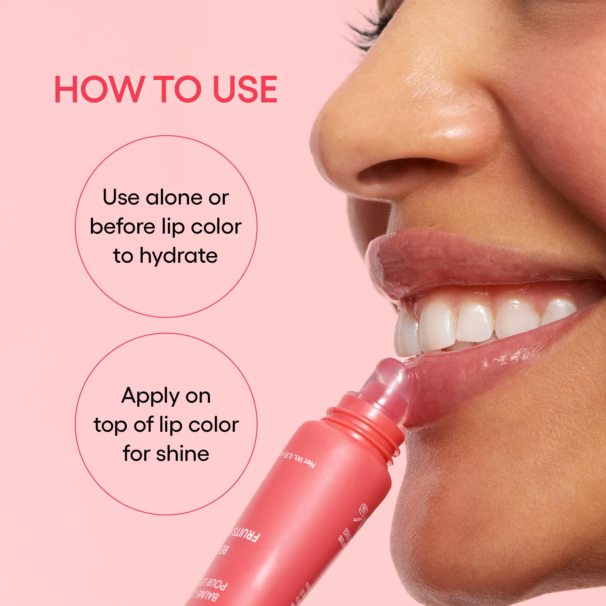 LANEIGE Lip Glowy Balm, Grapefruit: Sheer Tinted Lip Moisturizer with Shea Butter, for Hydrating Shine & Soft Lips - TrustMedUSA