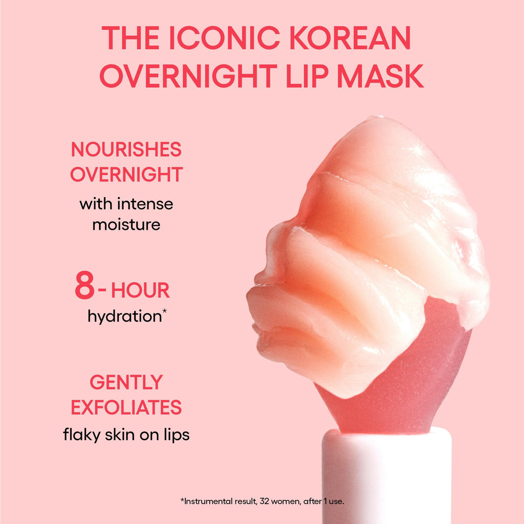 LANEIGE Lip Sleeping Mask, Berry: Nourishing Overnight Lip Treatment with Vitamin C, Shea & Murumuru Butter - TrustMedUSA