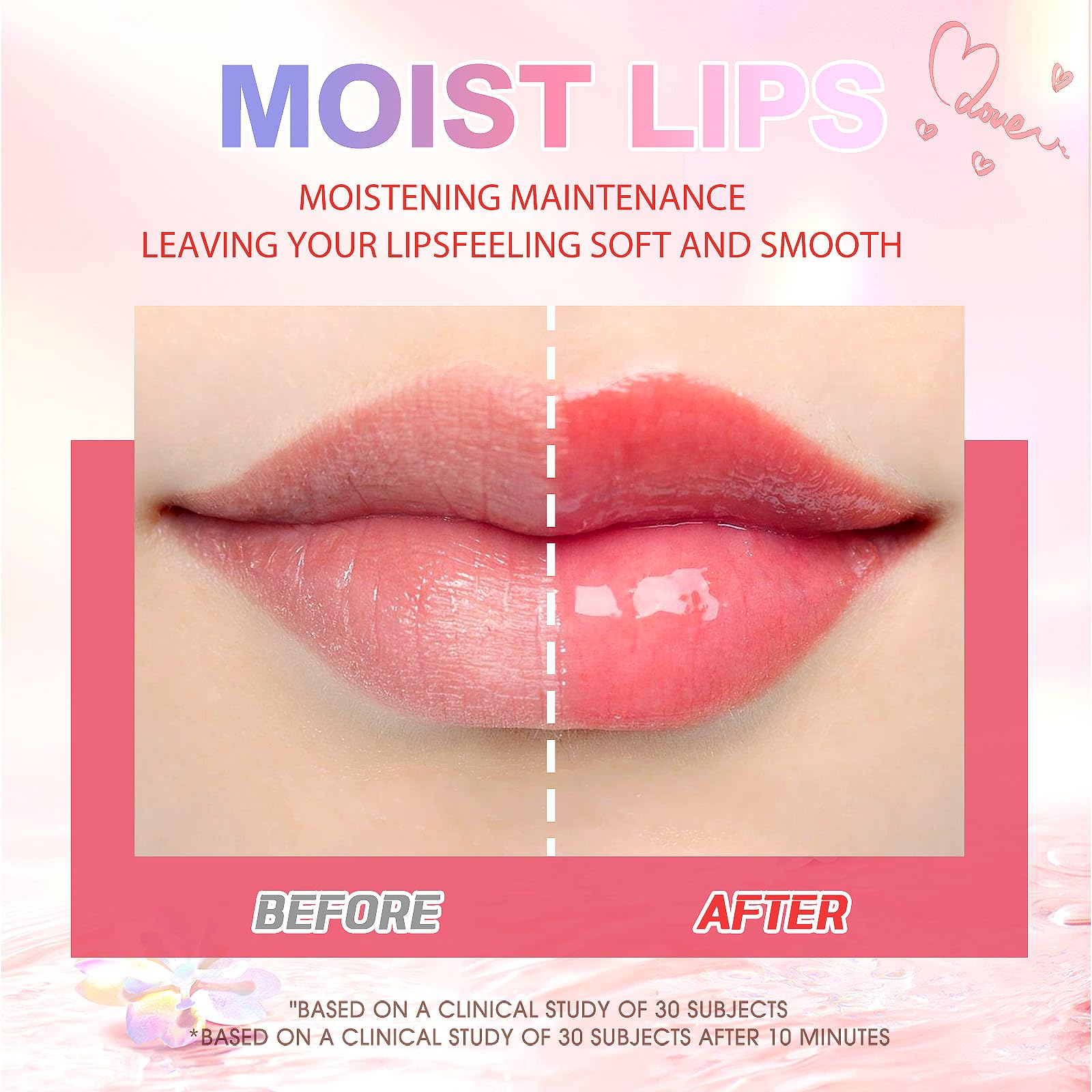 LANGMANNI Moisturizing Lip Oil,No-Sticky Lip Gloss Lip Balm Lip Care,Fruit Flavoured Lip Oil For Dry Lip's Moisturizing Hydrating And Nourishing ((Strawberry)) - TrustMedUSA