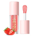 LANGMANNI Moisturizing Lip Oil,No-Sticky Lip Gloss Lip Balm Lip Care,Fruit Flavoured Lip Oil For Dry Lip's Moisturizing Hydrating And Nourishing ((Strawberry)) - TrustMedUSA