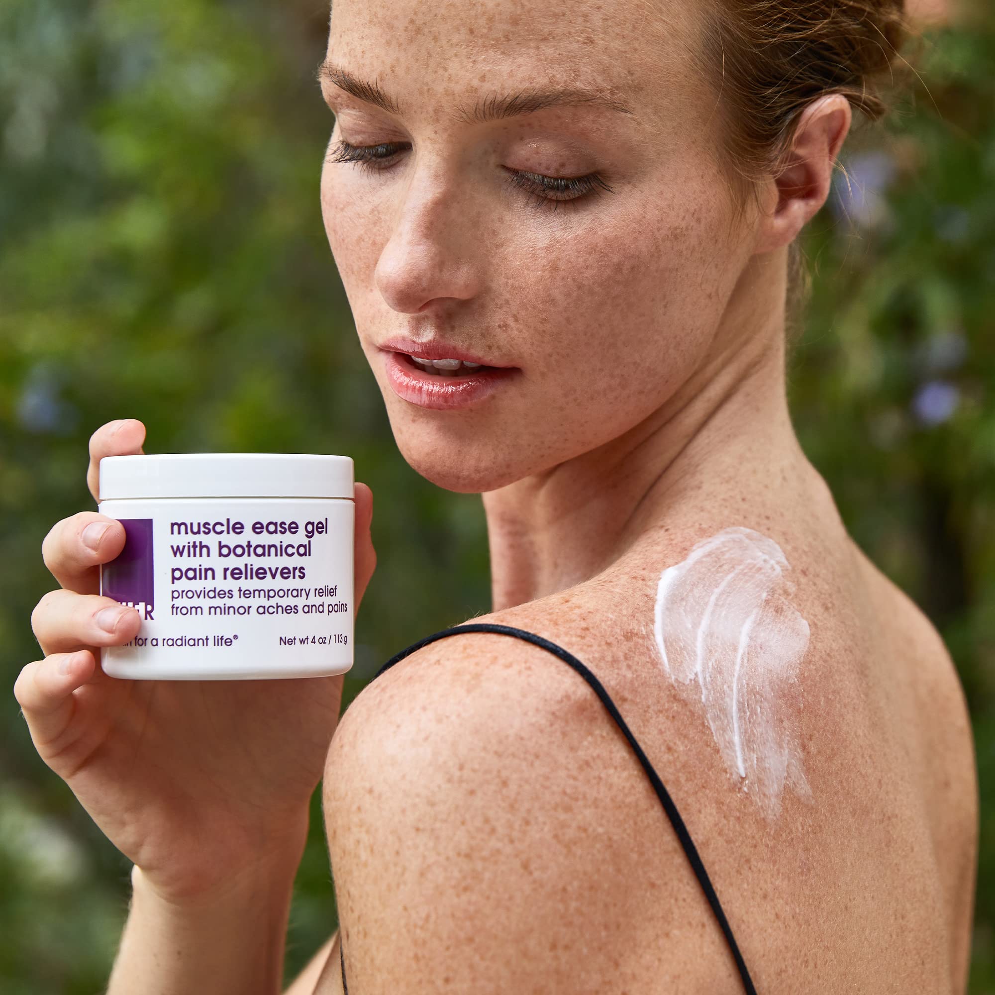 LATHER Muscle Pain Relief Gel - Muscle Therapy to Aid Muscle Soreness - Fast Acting Gel with Menthol Helps Ease Back Pain Relief, Neck Pain Relief, Knee Pain Relief, Lower Back Pain Relief - 4 Oz - TrustMedUSA