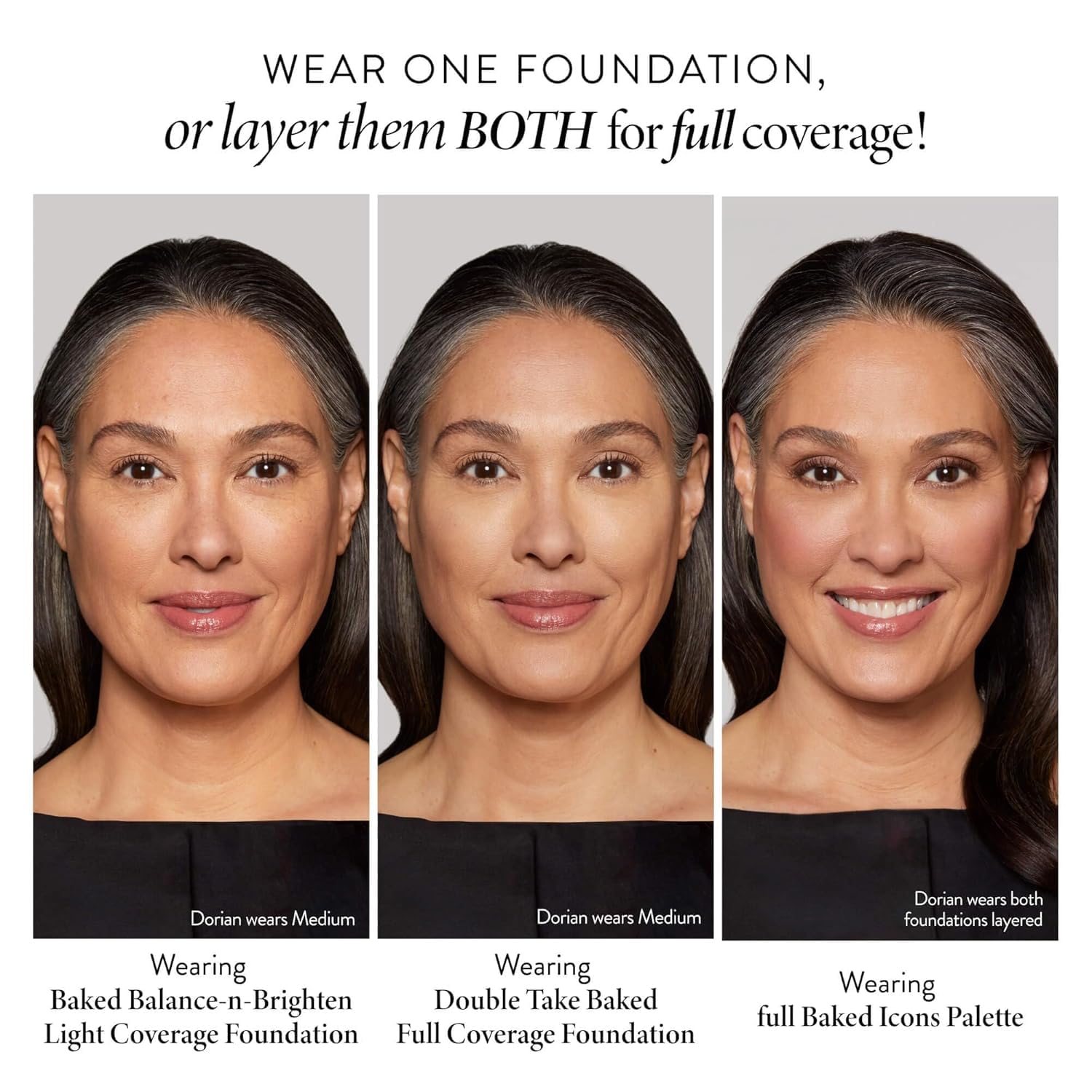 LAURA GELLER Baked Icons Complete Full Face Palette, Light | All-in-One Makeup Palette with Baked Foundations, Blush, Bronzer, Highlighter, Eyeshadows | Coverage for Mature Skin | Travel-Friendly - Maple Wellness Supplements