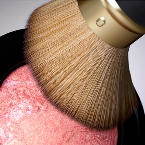 LAURA GELLER NEW YORK Cosmetic Professional Makeup Brushes - Cruelty-Free 02 Retractable Angled Kabuki Brush - TrustMedUSA