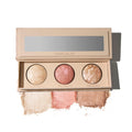 LAURA GELLER NEW YORK Geller's Greatest Lift-n-Glow Baked Trio Palette - Highlighter, Blush, Bronzer - All Skin Tones - TrustMedUSA