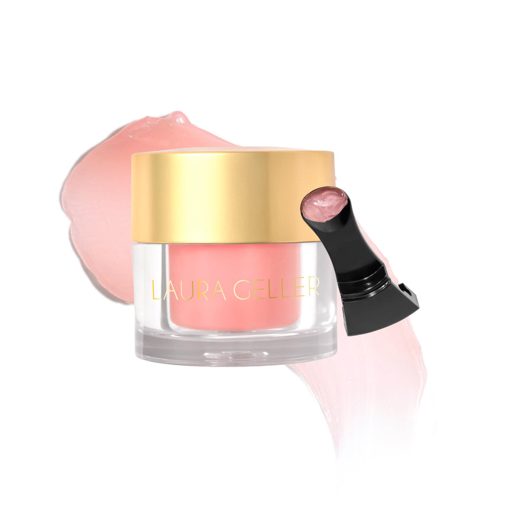 LAURA GELLER NEW YORK Hydrating Lip Mask – Deep Moisture Lip Treatment for Dry, Chapped Lips with Jojoba Oil & Shea Butter – Includes Applicator – Guava - TrustMedUSA