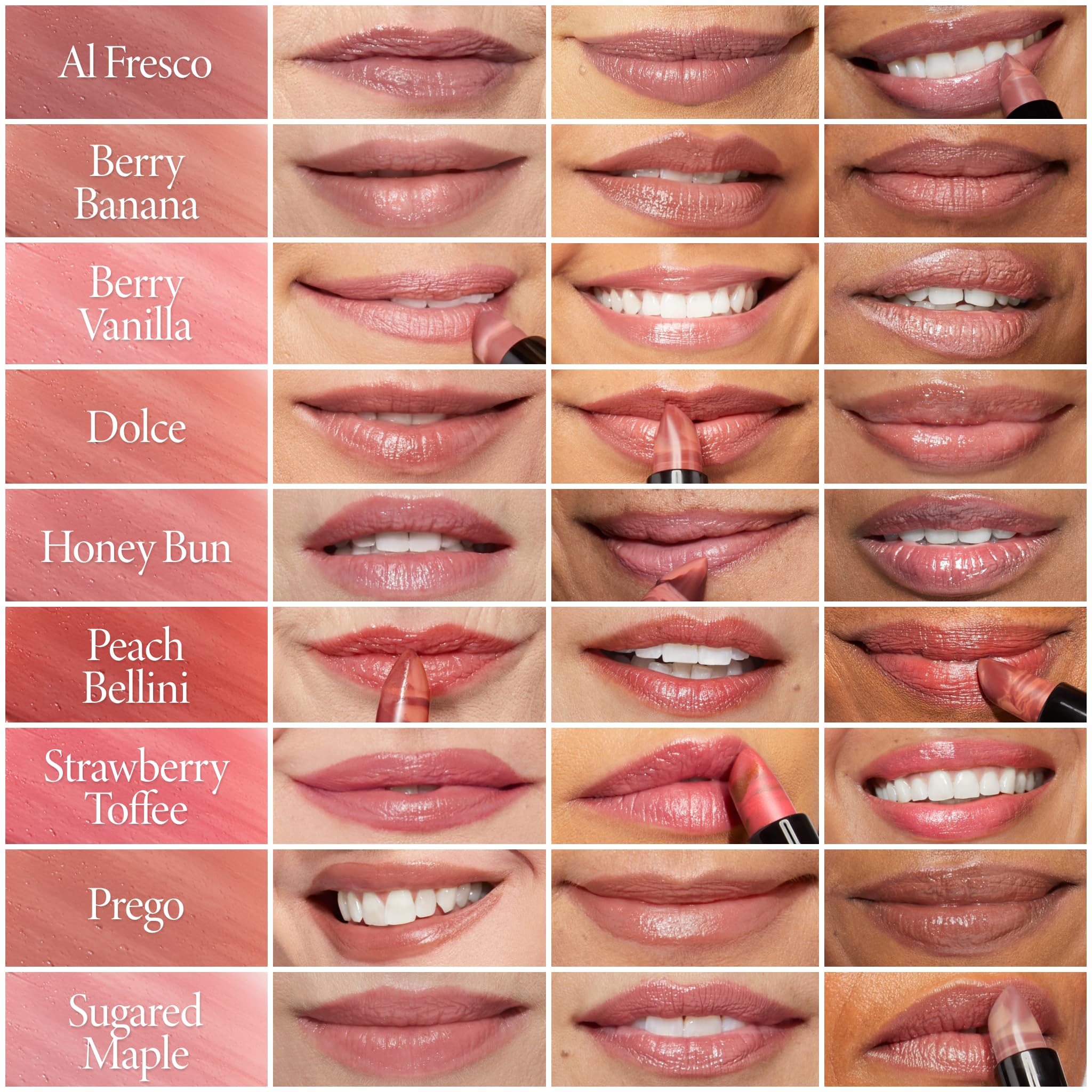 LAURA GELLER NEW YORK Italian Marble Sheer Lipstick - Berry Vanilla - Hydrating & Lightweight - Vitamin E & Caster Seed Oil - Cream Finish - TrustMedUSA