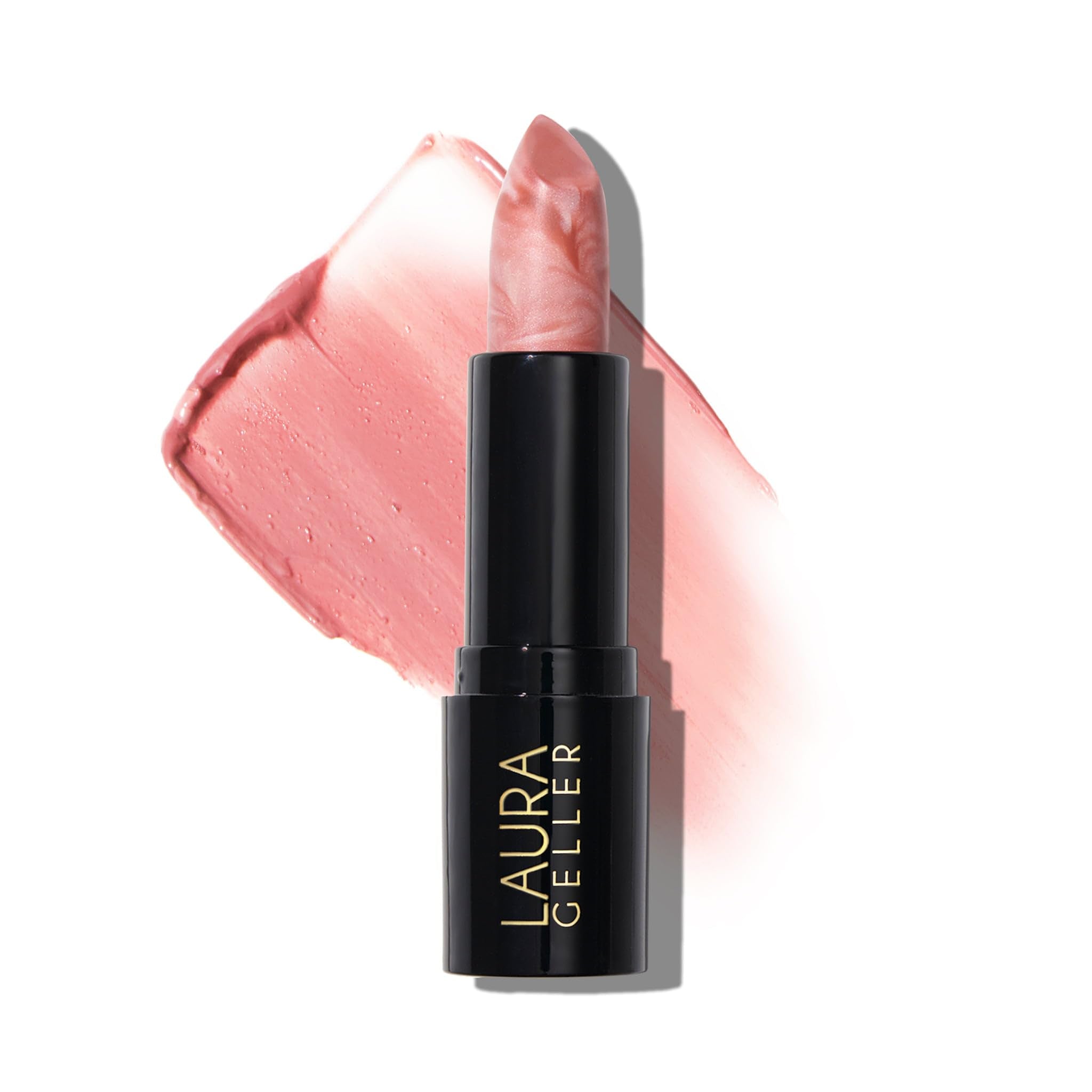 LAURA GELLER NEW YORK Italian Marble Sheer Lipstick - Berry Vanilla - Hydrating & Lightweight - Vitamin E & Caster Seed Oil - Cream Finish - TrustMedUSA