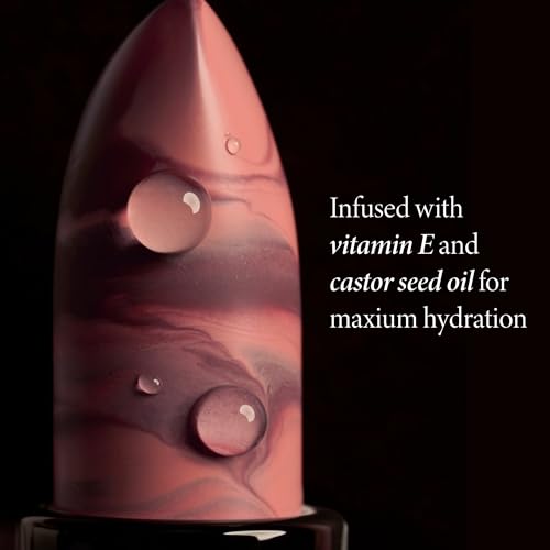 LAURA GELLER NEW YORK Italian Marble Sheer Lipstick - Berry Vanilla - Hydrating & Lightweight - Vitamin E & Caster Seed Oil - Cream Finish - TrustMedUSA