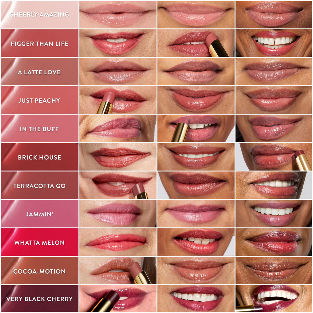 LAURA GELLER NEW YORK Jelly Balm Moisturizing Tinted Lip Balm - Sheerly Amazing - Hydrating Vitamin E - Semi-Shine Finish - TrustMedUSA