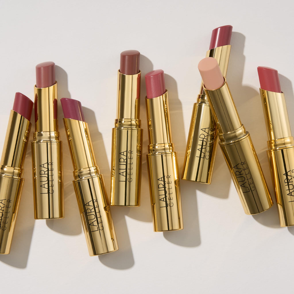 LAURA GELLER NEW YORK Jelly Balm Moisturizing Tinted Lip Balm - Sheerly Amazing - Hydrating Vitamin E - Semi-Shine Finish - TrustMedUSA