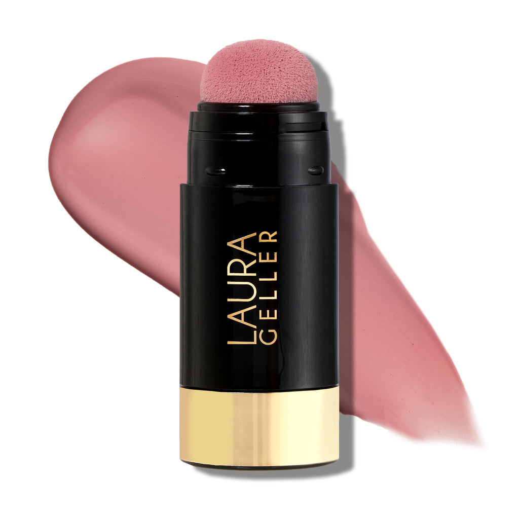 LAURA GELLER NEW YORK Serum Blush Tint, Lightweight Liquid Blush for Cheeks, Weightless Watercolor Sheer Finish, Practical Pink - TrustMedUSA