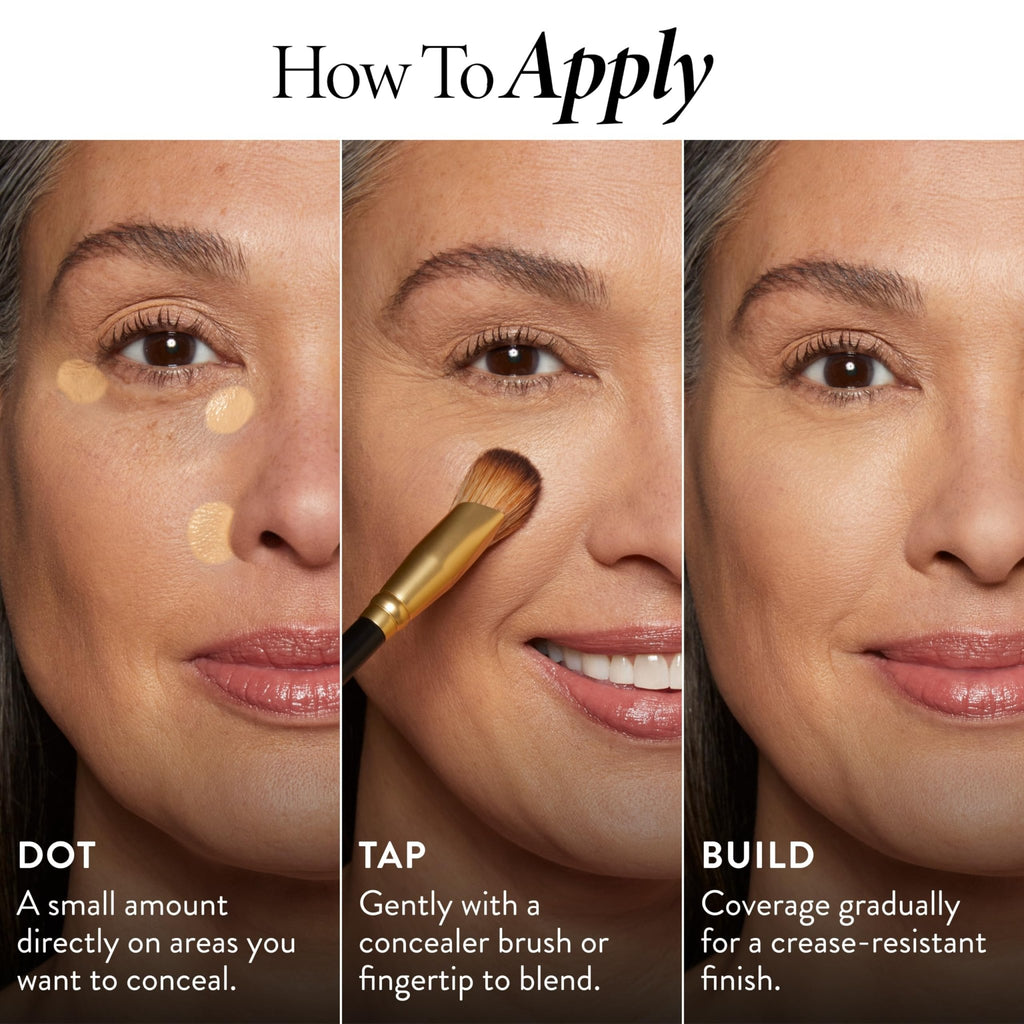 LAURA GELLER NEW YORK The Ideal Fix Concealer - Light - Buildable Medium to Full Coverage Liquid Concealer - Covers Under Eye Dark Circles & Blemishes - Long-Lasting - TrustMedUSA