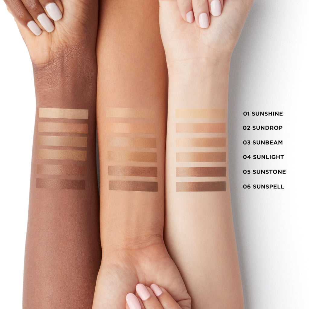 Laura Mercier Tinted Moisturizer Bronzer: Long Lasting Sheer Cream Bronzer, Weightless, Buildable Coverage, 12 HR Hydrating Wear, Non-Comedogenic, 6 Shades for All Skin Tones, Sundrop - TrustMedUSA