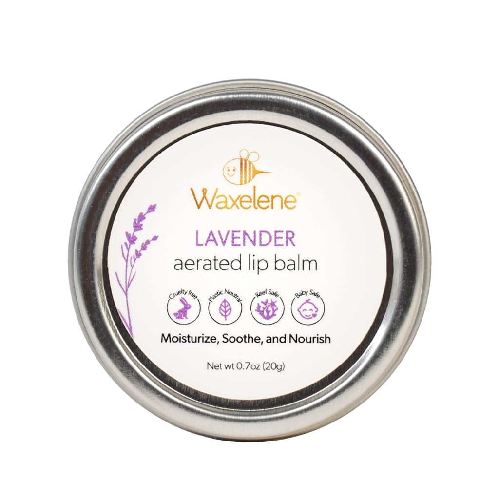 Lavender Aerated Lip Balm tin - Single - TrustMedUSA