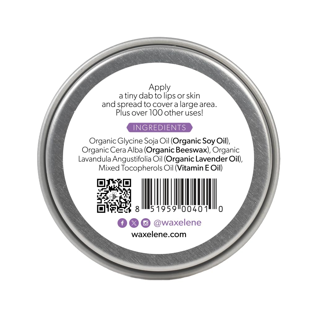 Lavender Aerated Lip Balm tin - Single - TrustMedUSA