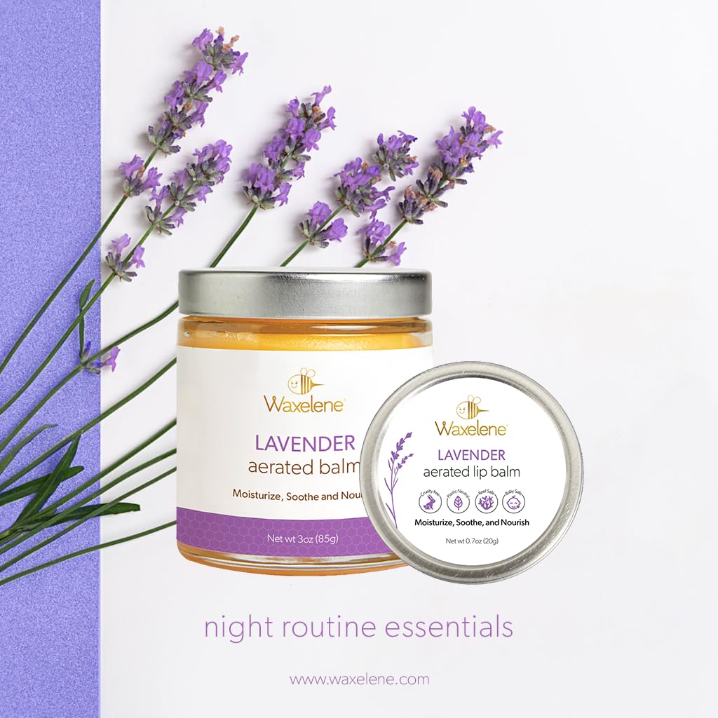 Lavender Aerated Lip Balm tin - Single - TrustMedUSA