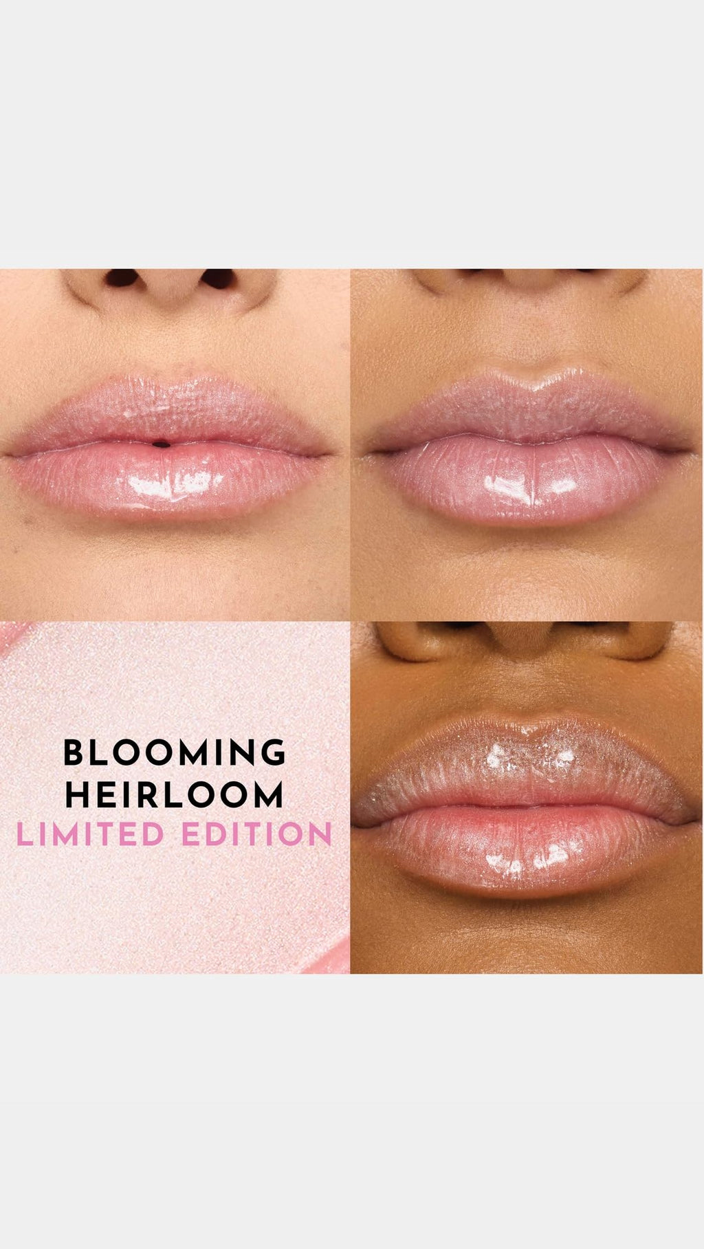 Lawless Women's x LoveShackFancy Forget The Filler Lip Plumping Gloss, Blooming Heirloom, Pink, 0.11 Ounce - TrustMedUSA