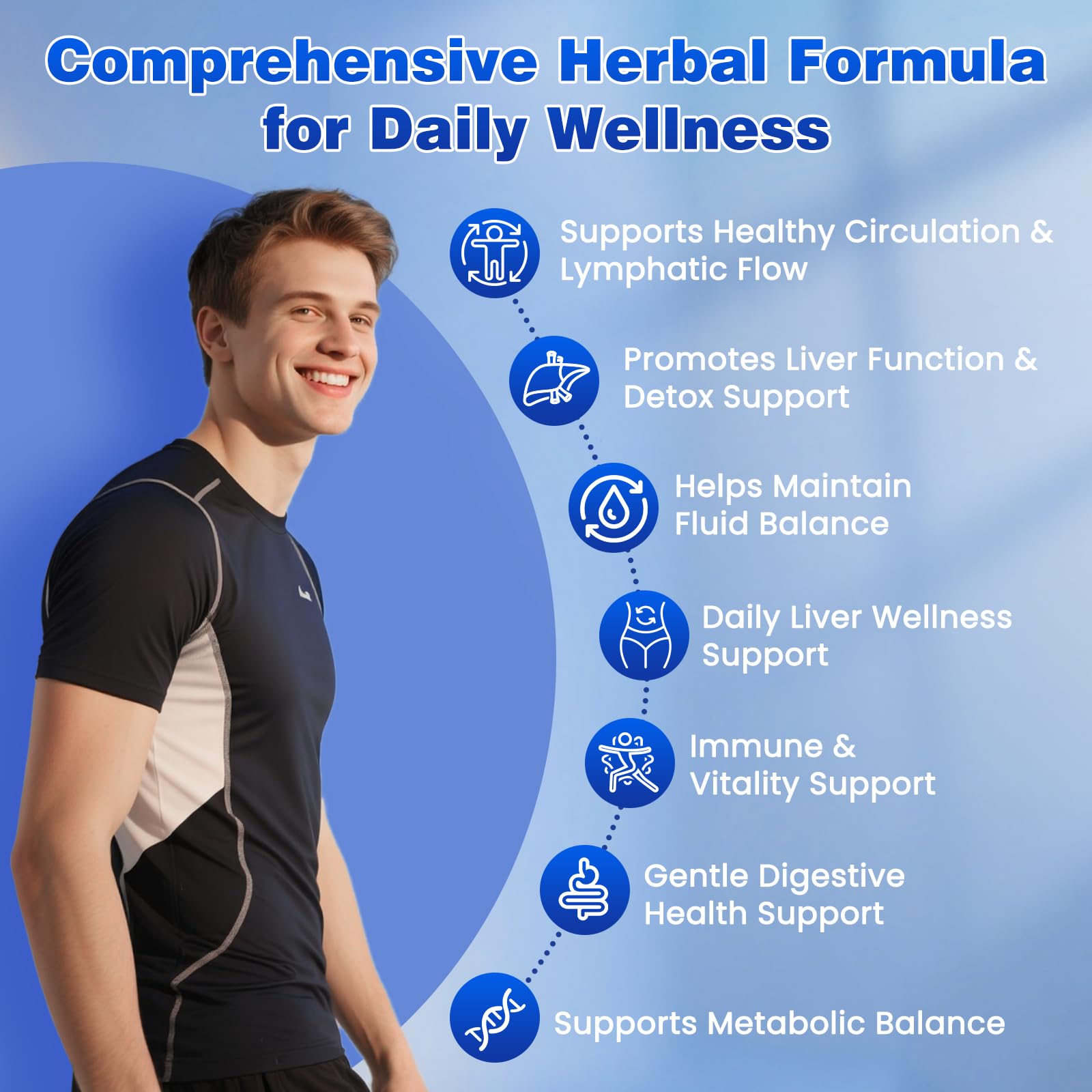 Lazpowfi Lymphatic Drainage Drops – Liposomal Lymphatic Drainage Supplements with Echinacea 500mg, Elderberry, Burdock Root & Dandelion – Liquid Lymphatic Drops, 2 fl oz - Maple Wellness Supplements