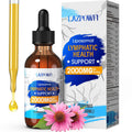 Lazpowfi Lymphatic Drainage Drops – Liposomal Lymphatic Drainage Supplements with Echinacea 500mg, Elderberry, Burdock Root & Dandelion – Liquid Lymphatic Drops, 2 fl oz - Maple Wellness Supplements