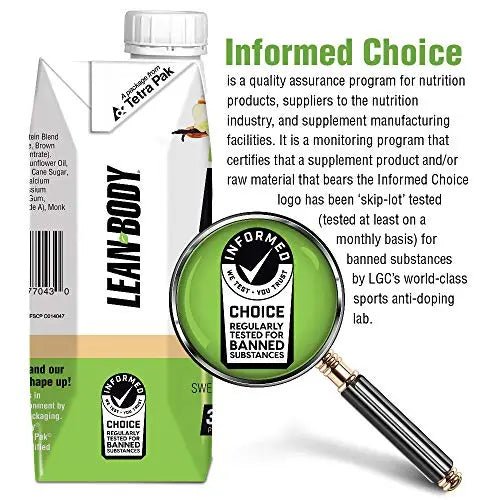 Lean Body Ready-to-Drink, Plant-Based Vegan Vanilla Caramel Protein Shake, 30g Protein - TrustMedUSA