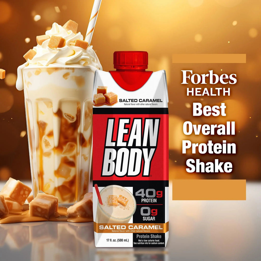 Lean Body Ready-to-Drink Salted Caramel Protein Shake, 40g Protein, Whey Blend - TrustMedUSA
