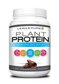 Lean & Pure Plant Protein, 25g of Protein, Non GMO, Vegan, Gluten Free. Low Carb, 842g - TrustMedUSA