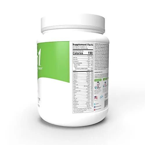 Lean1 Strawberry, 15 Serving tub, Fat Burning Meal Replacement by Nutrition53 - TrustMedUSA