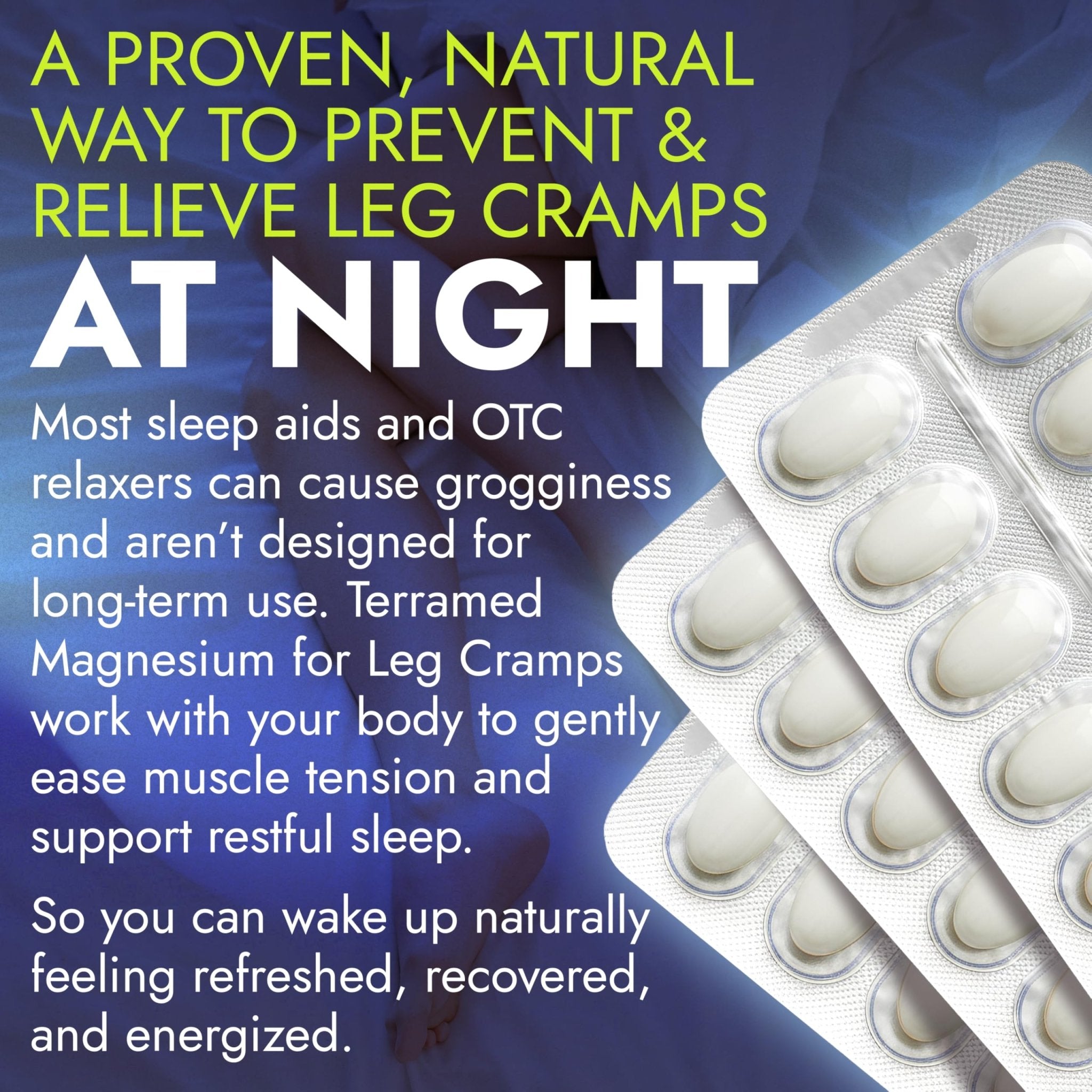 Leg Cramp Relief Pills | Pain Relief for Muscle Spasms, Soreness, & Foot and Calf Cramps | Homeopathic Medicine for Restless Legs Syndrome Relief (30 Pills) - TrustMedUSA