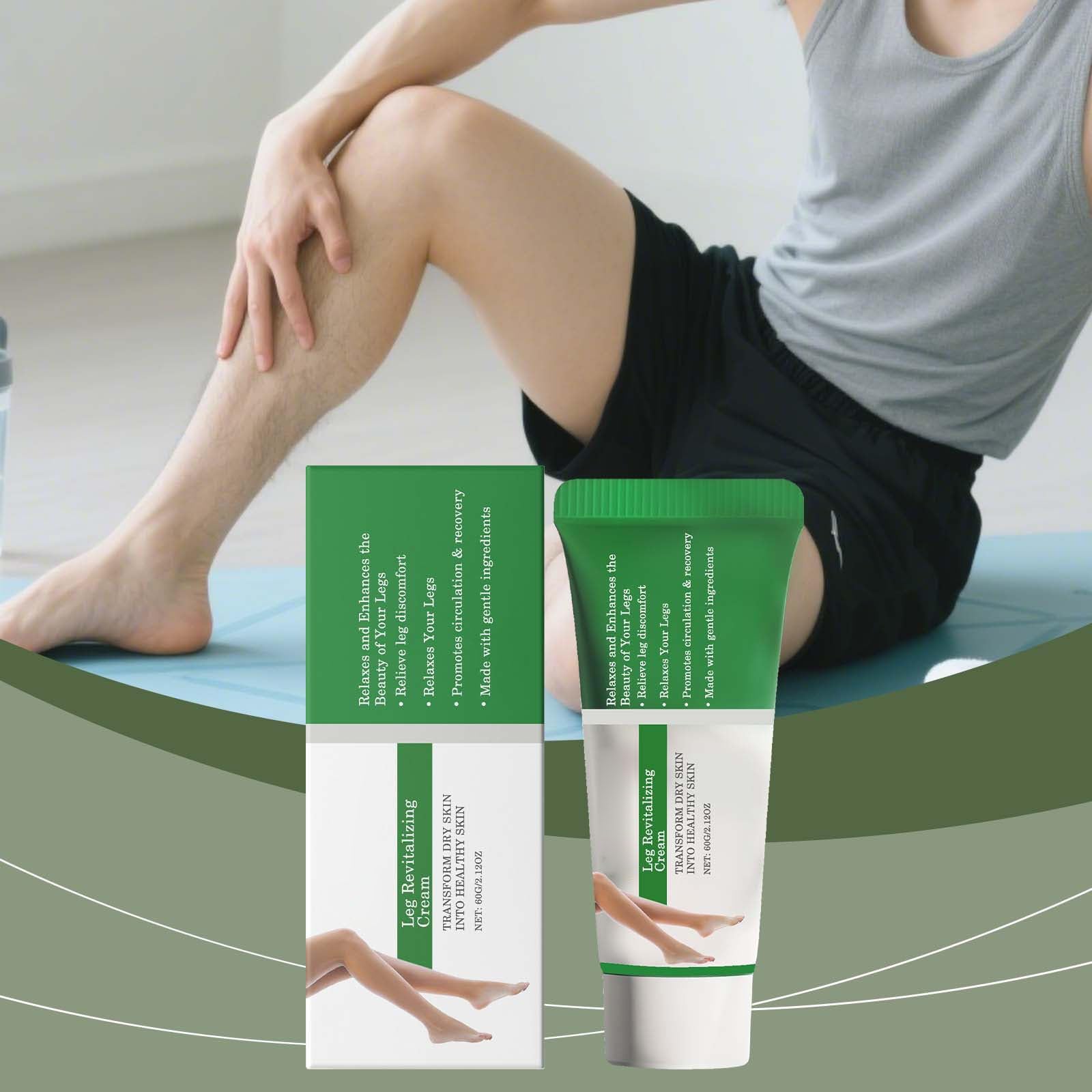 Leg Relief Cream Improves The Feeling Of Soreness And Swelling. Daily Muscle And Joint Care Massage Cream Is Suitable For Sedentary People In The Office To Reli - TrustMedUSA