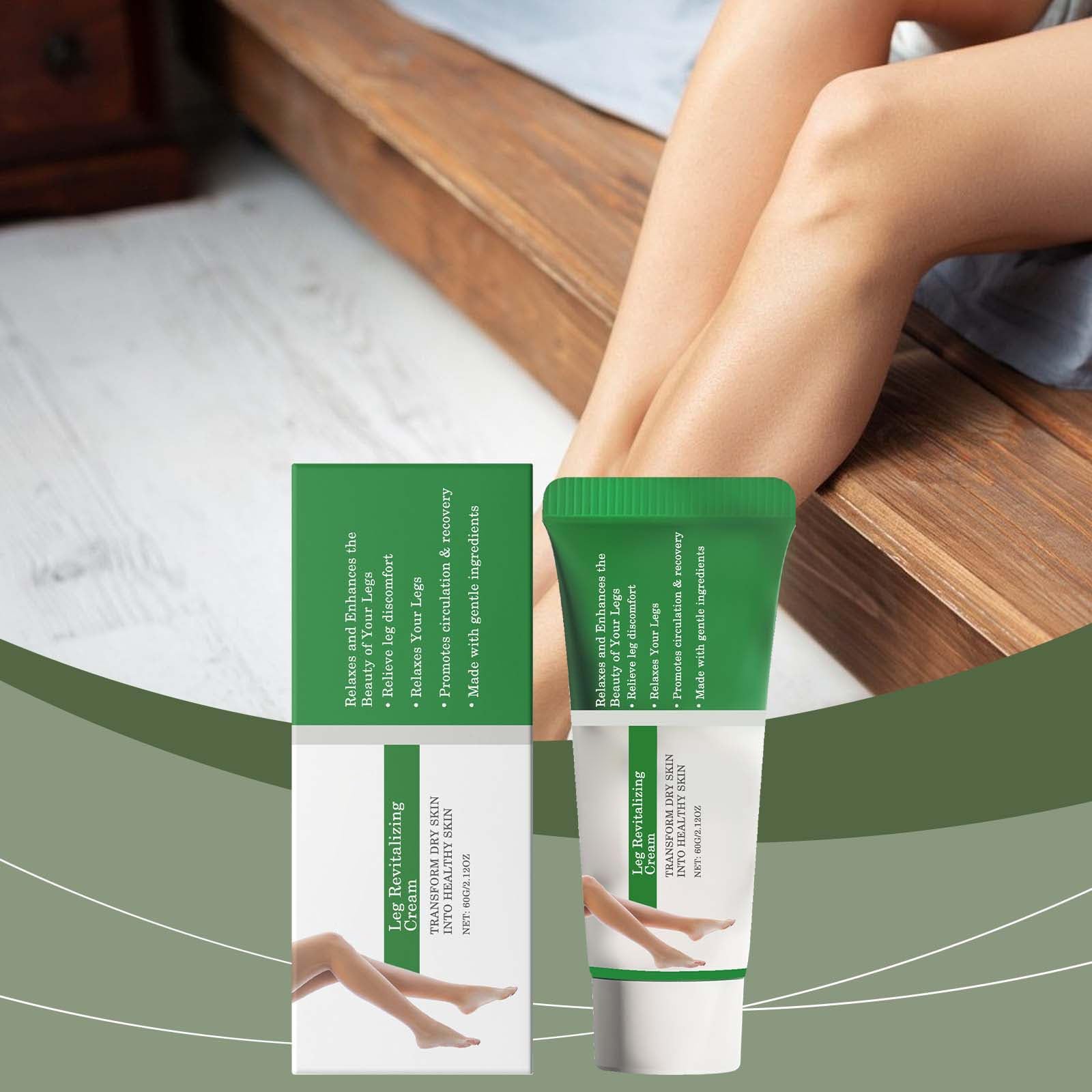 Leg Relief Cream Improves The Feeling Of Soreness And Swelling. Daily Muscle And Joint Care Massage Cream Is Suitable For Sedentary People In The Office To Reli - TrustMedUSA